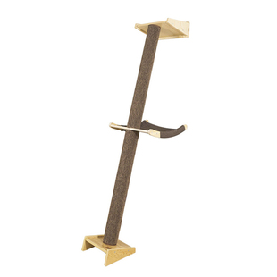 宅猫酱 Wakupet猫窝猫树实木一体猫爬架猫窝猫玩具抓住剑麻通天柱