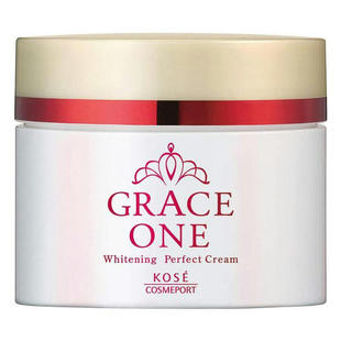 日本KOSE高丝grace one 50岁三合一胶原蛋白面霜100g亮白淡老年斑