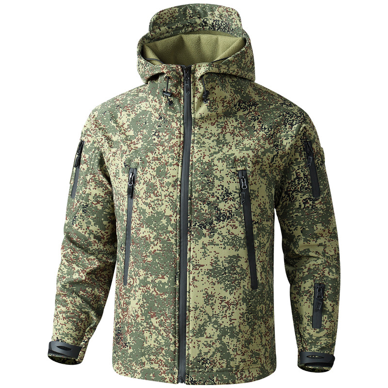 秋冬季骑行工作服男士工装防寒服