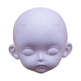 粘土脸模翻糖人脸模具硅胶滴胶手办脸部动漫卡通人物BJD娃娃人脸