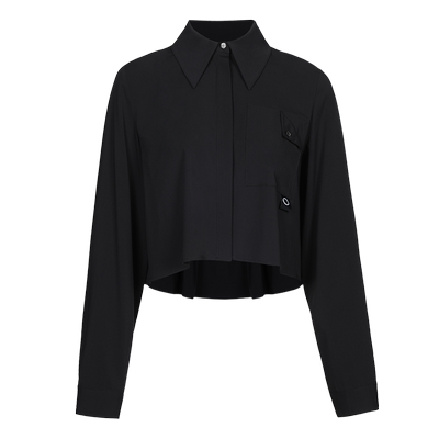 odbo直筒设计师潮牌单排多扣长袖