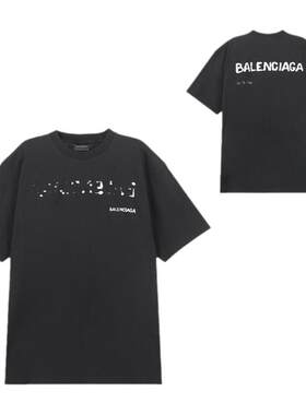 Balenciaga/巴黎世家女士短袖T恤