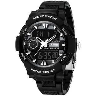 闹钟电子表初高中学生手表男潮流青少年男孩防水夜光运动男机械表