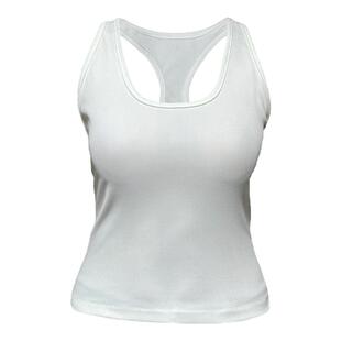 JCAESAR TANK TOP 工字背心 高织数坑条面料 合体剪裁 u型领 透气