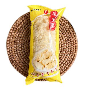 腐皮卷富欣禄火锅麻辣烫螺蛳粉食材菜品黄金卷响铃干货炸豆腐皮