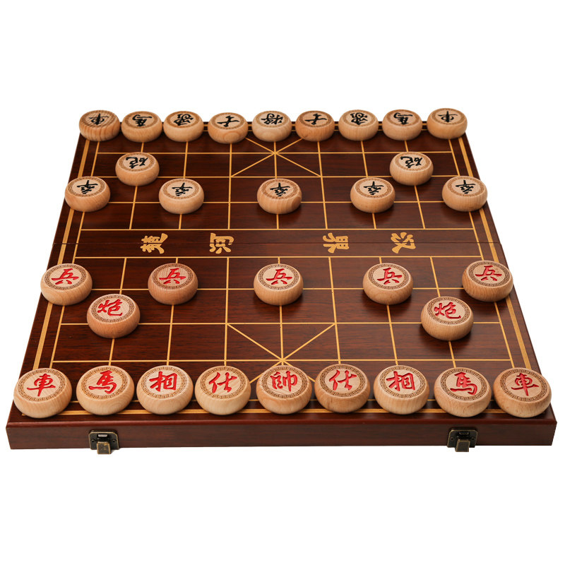 象棋中国象棋儿童实木