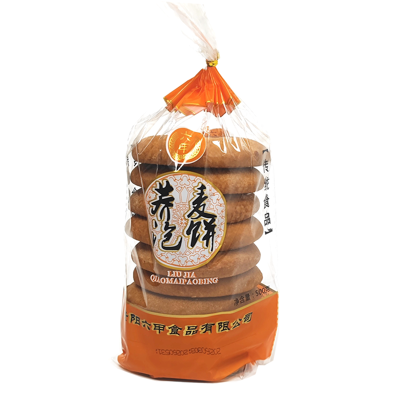 贵州六甲荞麦泡饼原味泡饼500g