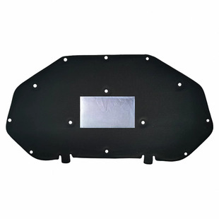 适用大众桑塔纳机盖隔音棉捷达/VA3/VS5引擎盖隔热棉垫止震板改装