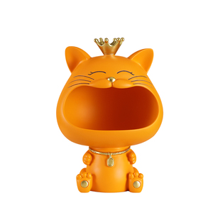 招财猫入户门口玄关钥匙收纳客厅家居装饰品摆件鞋柜乔迁新居礼物