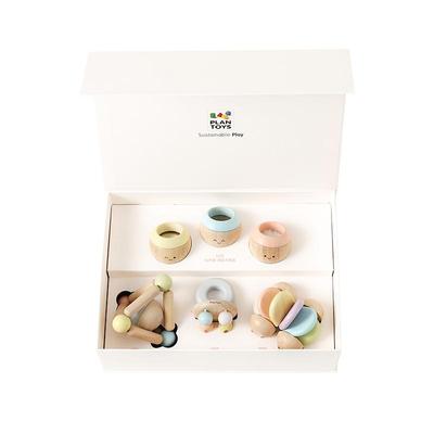 plantoys进口摇铃婴儿新品礼盒