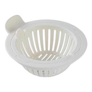 水槽快倒沥水提篮带提手厨房剩饭剩菜残渣过滤防堵下水网防脏手