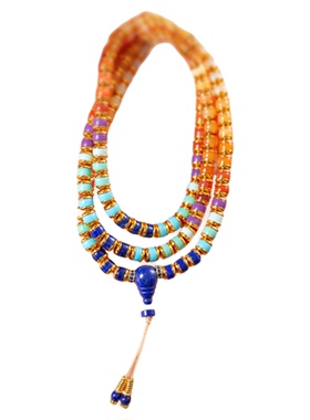 多宝佛珠手链多圈转运招财女款