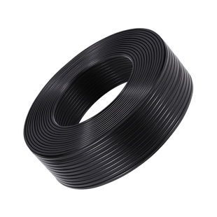 纯铜户外黑白色电线平行线2芯0.5 0.75 1.52.5平方电源线监控护套