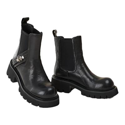 2024新款工装靴女真皮舒适休闲