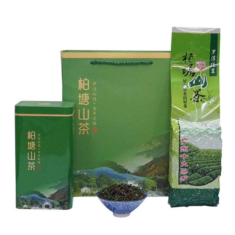 博罗柏塘山茶七月茶客家特级绿茶