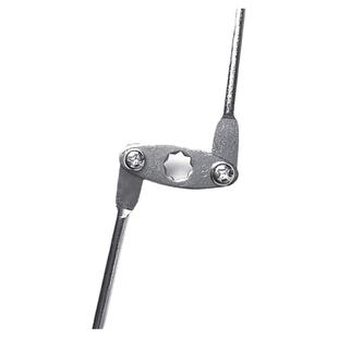 锁杆配件铁皮柜天地连杆锁文件柜上下链接拉杆锁柜门带孔直铁杆子