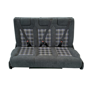 舒宜房车座椅隐藏头枕三折沙发床车全顺大通依维柯福顺改装宿营车