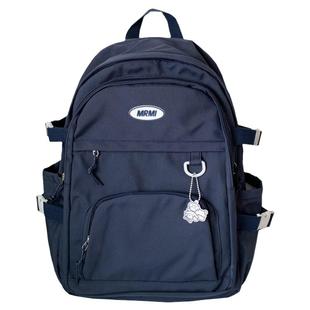 大容量初中高中学生书包女生 日系ins风简约双肩包潮旅行电脑背包