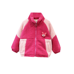 女童皮衣秋季2025新款儿童套装复古夹克外套毛衣春秋阔腿裤三件套