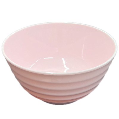 波纹圆形拉面创意密胺餐具套装