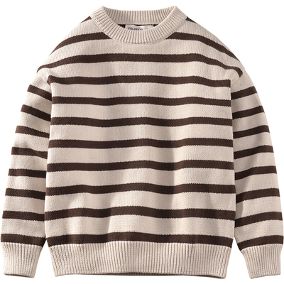 男童毛衣纯棉中大童儿童针织衫