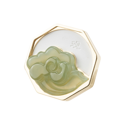 【新年礼物】拾宜「观云」车载香薰礼盒出风口挂件天然玉石香氛