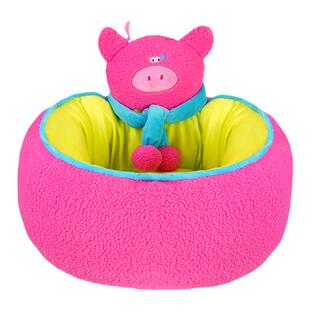 CUL呆毛家族大容量猫窝冬季保暖通用半封闭式宠物垫子沙发猫狗床