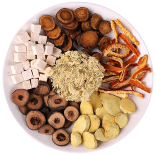 温胆汤泡脚方中药饮片法半夏竹茹枳实陈皮甘草片茯苓温胆汤足浴液