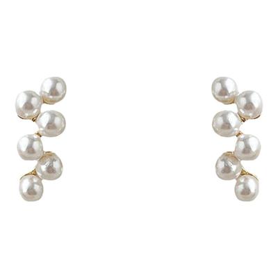 轻奢高级感珍珠款耳环纯银耳钉