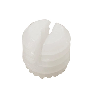 橱柜配件五金铰链螺丝钉预埋件M4*8塑料螺母连接件胶粒尼龙膨胀塞