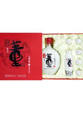 贵州董酒天香礼盒54度董香型白酒1000ml礼盒装