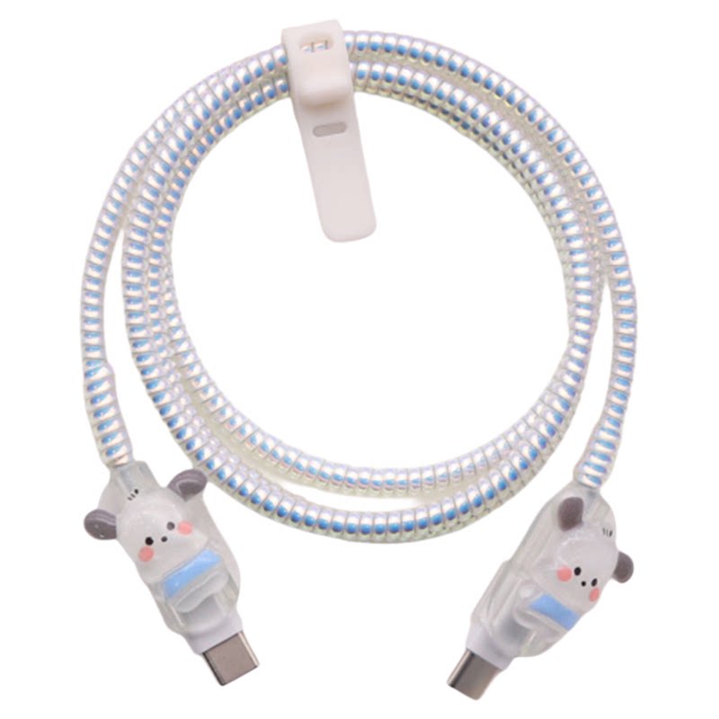 适用华为66W充电器软壳mate70 mateX6 Pura70数据线保护套绕线绳