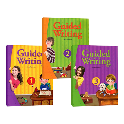 原版进口Guided Writing Plus123级别 compass少儿英语寒暑假短期引导式写作训练专项教材
