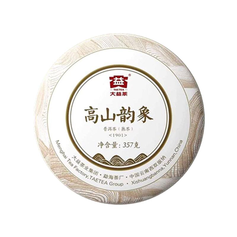 大益茶高山韵象1901批2019年357g