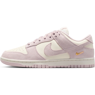 耐克女胶底运动鞋春季新款板鞋低帮平底复古NIKE DUNK LOW IO4244