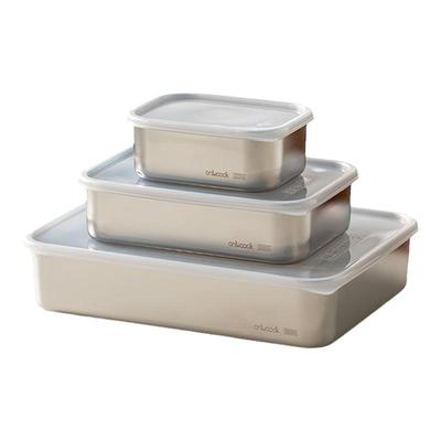 onlycook304不锈钢备菜盘带盖