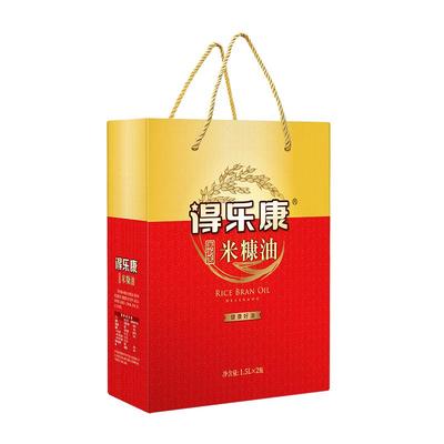 得乐康米糠油美厨王1.5升礼盒装一级稻米油宿舍家用烘焙烧烤