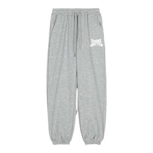 DOROTHY丨加厚加绒刺绣字母束脚卫裤女冬季休闲百搭宽松运动长裤