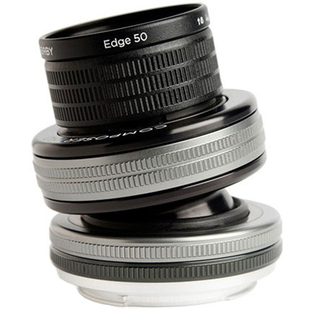 美国lensbaby Edge 50mm移轴单反虚焦光效镜头梦幻微缩模型散景