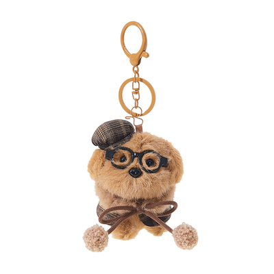 TheGreenParty眼镜小狗挂件