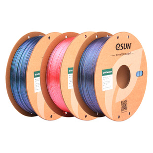 易生eSUN PLA变色龙 PLA 3D打印机耗材闪光包芯线条FDM材料 1.75mm 1KG