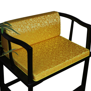 红木沙发坐垫中式实木家具沙发垫高档带靠背乳胶椰棕坐垫可定制