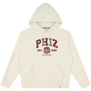 HAZZYS哈吉斯奥莱秋冬新品PHIZ女士长袖连帽卫衣套头女休闲上衣潮