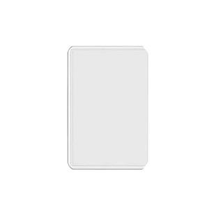 b8硬卡套卡膜咕卡卡套覆膜白卡高清透专辑小卡照片保护套咕咔贴纸3寸双面透明加厚清晰学生硬胶套竖横版防水