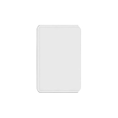 b8硬卡套卡膜咕卡卡套覆膜白卡高清透专辑小卡照片保护套咕咔贴纸3寸双面透明加厚清晰学生硬胶套竖横版防水