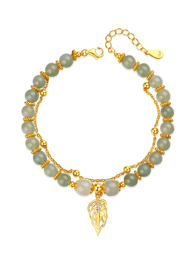 金枝玉叶手链新品女925纯银