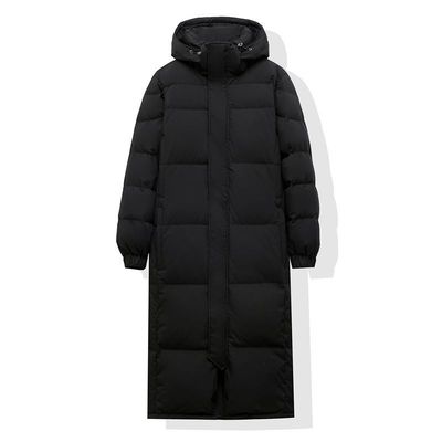 情侣羽绒服中长款过膝中戏外套