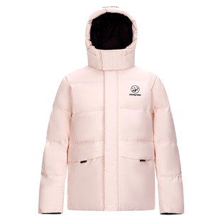 熊猫羽绒服女装2025新款秋冬防风防泼水蓄热保暖棉服外套