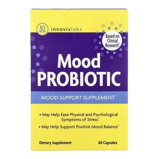 InnovixLabs情绪益生菌胶囊肠胃健康神经系统健康