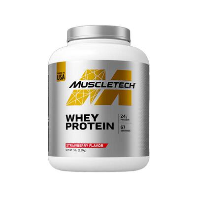 Muscletech肌肉科技白金乳清蛋白粉5磅健身男女瘦人塑形增肌粉